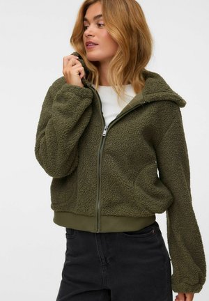 Vero Moda JACKET VMFLASH JACKET - Fleecejakke - khaki