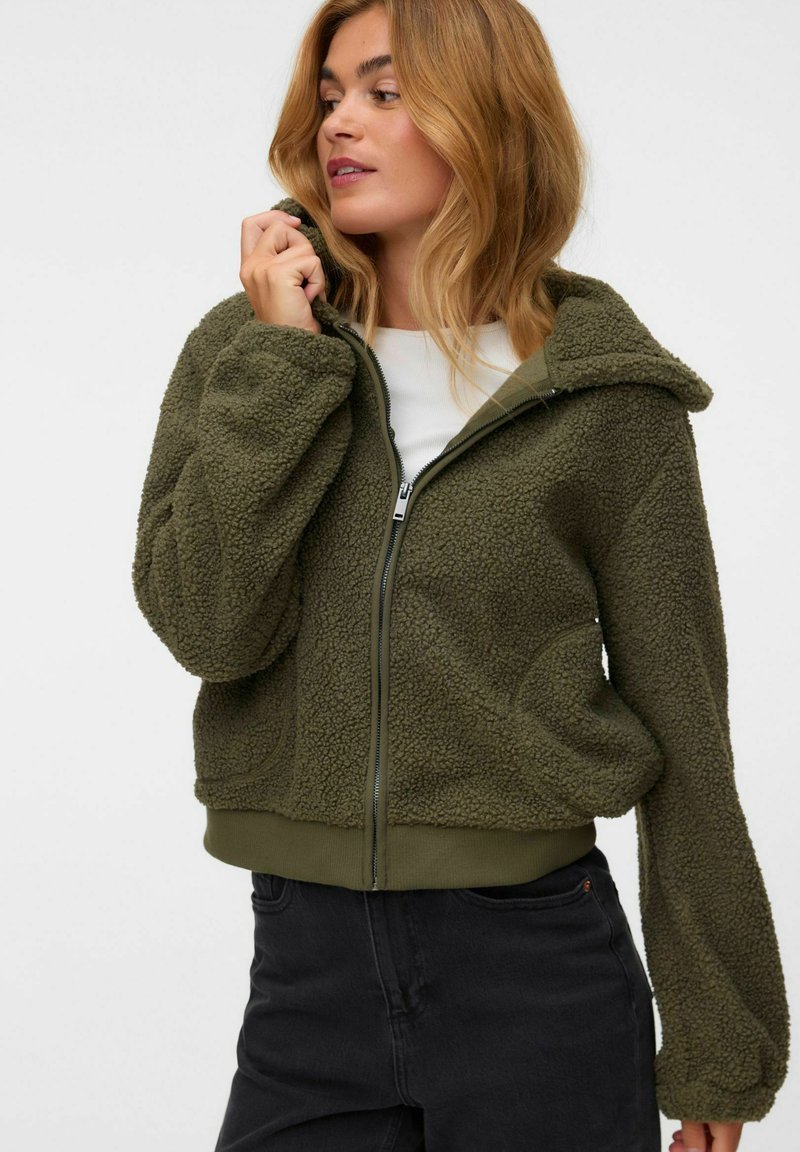 Vero Moda JACKET VMFLASH JACKET - Veste polaire - khaki