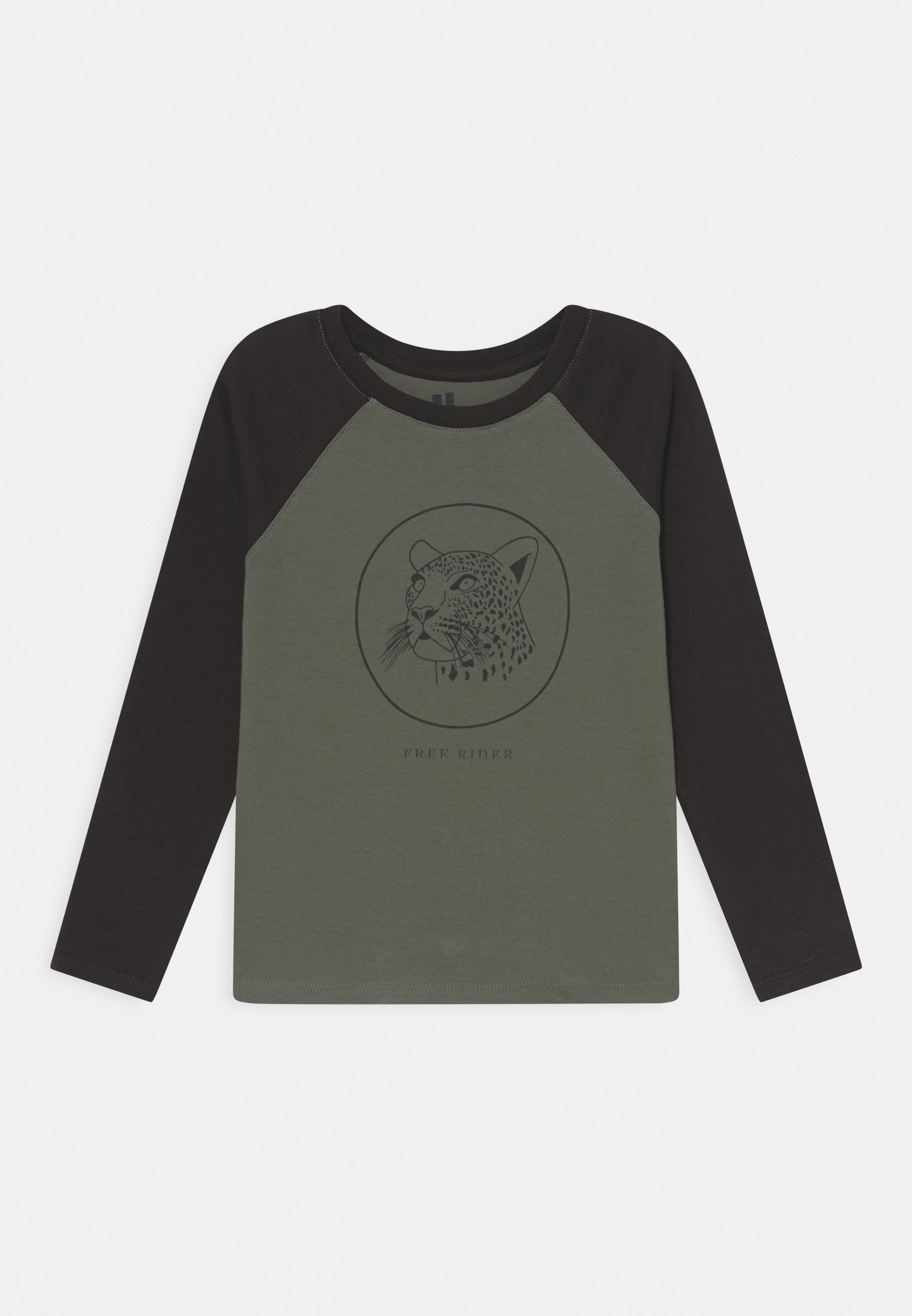 Cotton on Kids' Max Leopard Jersey Top, Green