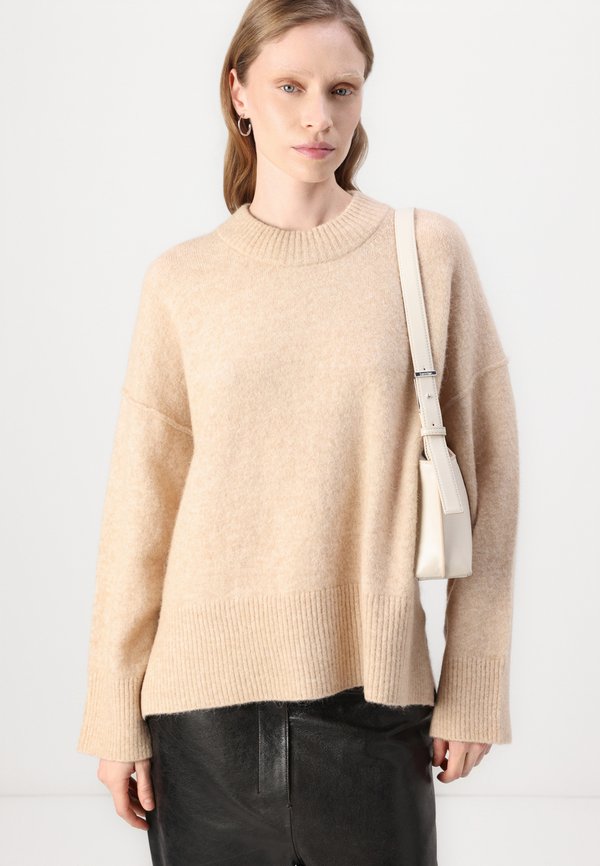 JOSIE - Jumper - beige melange2