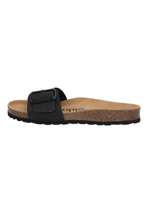 MALTA EGS - Mules - schwarz matt