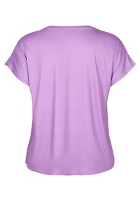 Active by Zizzi KURZARM - T-shirt basic - african violet