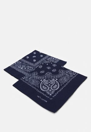 JACYOUNG BANDANA 2 PACK - Foulard - navy blazer