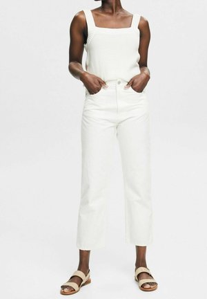 Pantalon classique - white