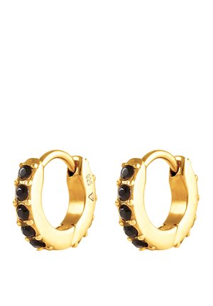 SPARKLING BASIC - MIT KRISTALLEN VON SWAROVSKI® - Øreringe - schwarz