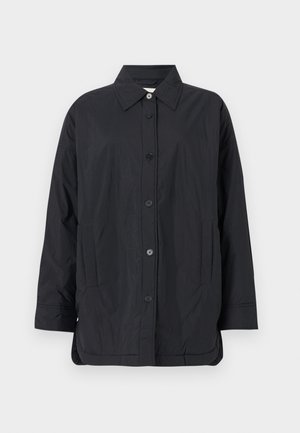 CLOSED QUILTED SHAKET - Chaqueta de entretiempo - black