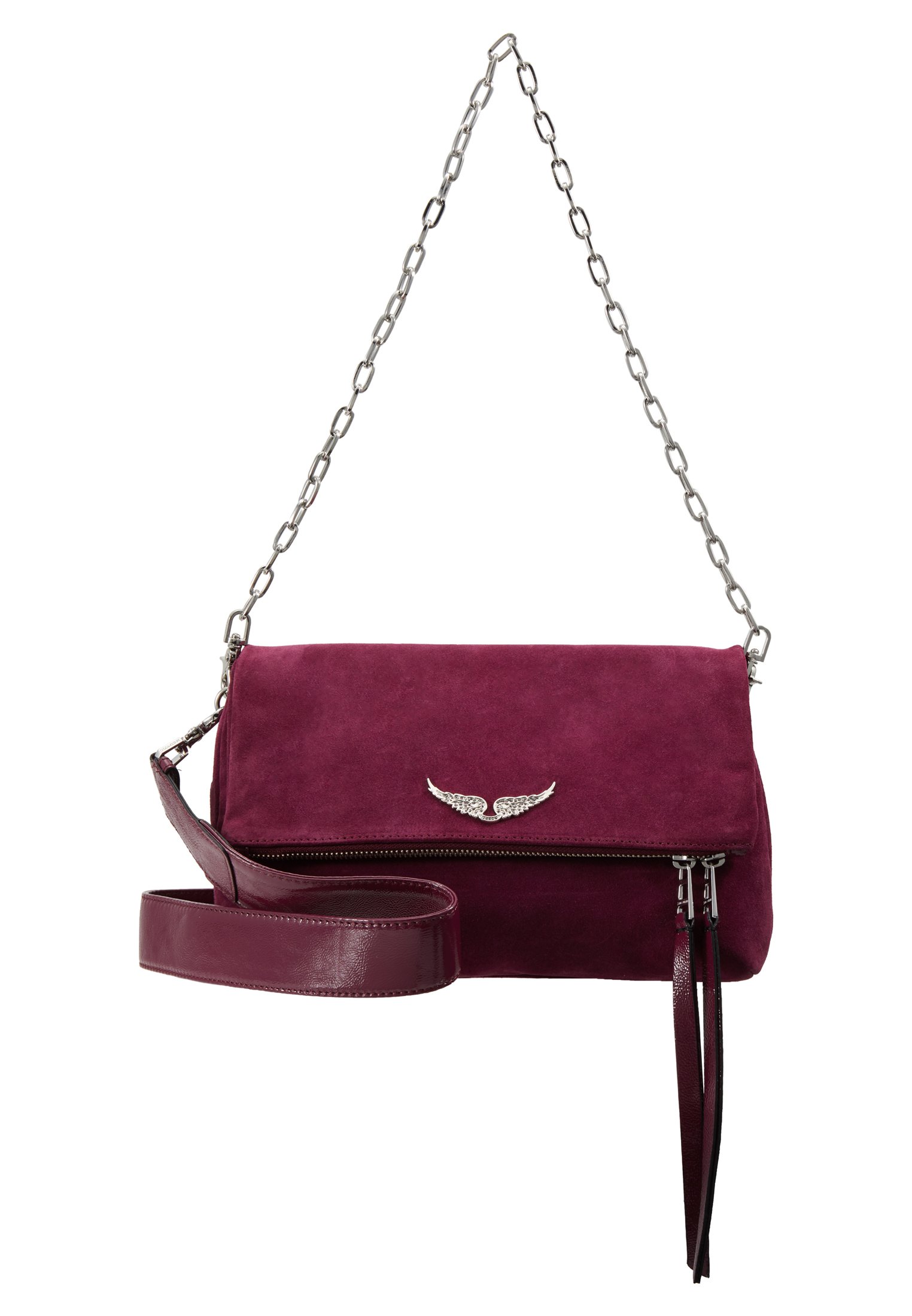 Zadig & Voltaire ROCKY PAT Skulderveske prune Zalando.no Zadig & Voltaire ROCKY PAT Skulderveske kaki Zalando.no