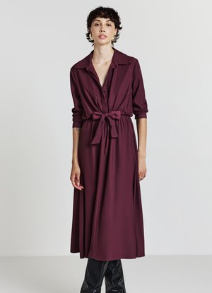Calliope CON NODO - Abito a camicia - bordeaux