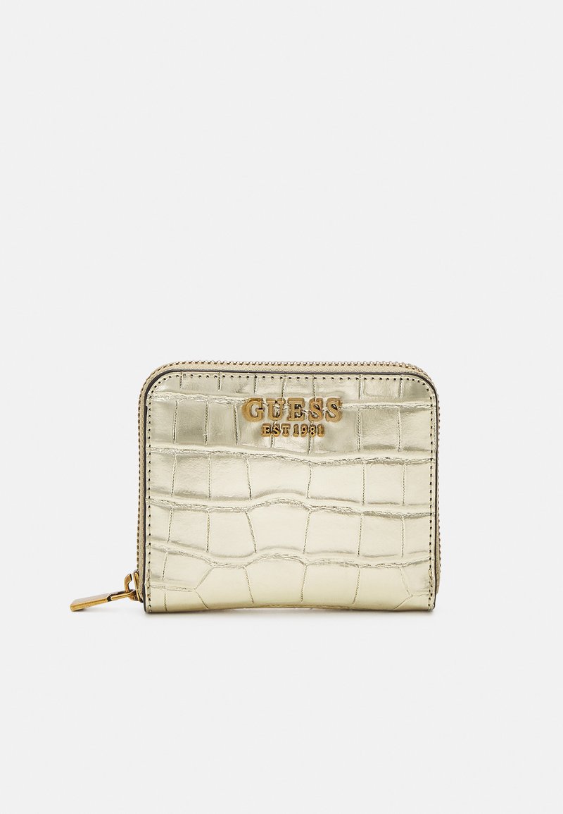 Guess LAUREL SMALL ZIP AROUND Wallet goldcoloured Zalando.co.uk