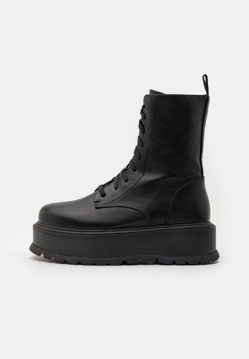 Koi Footwear Botki sznurowane/czarny Zalando.pl