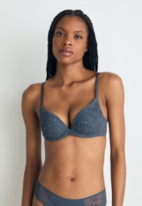 DORINA RADHA 2 PACK - Beugel BH - grey/pink