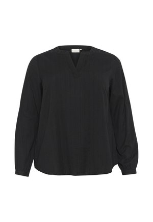 Kaffe Curve LENE SOLID  - Blouse - black deep