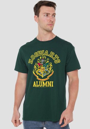 Cotton Soul, HARRY POTTER HOGWARTS ALUMNI - Print T-shirt - dark green