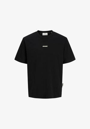 Jack & Jones, T-SHIRT PLUS SIZE BACKPRINTET T-SHIRT - T-shirts print - black