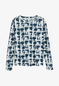 Unselected, inky check print