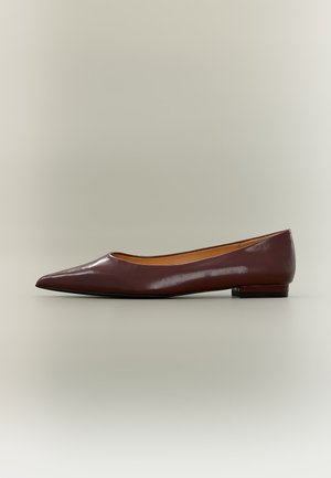 Bianco, BIABARI POINTY FLAT - Балетни пантофки - burgundy pratia