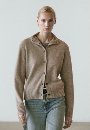 HIGH NECK - Gilet - brown