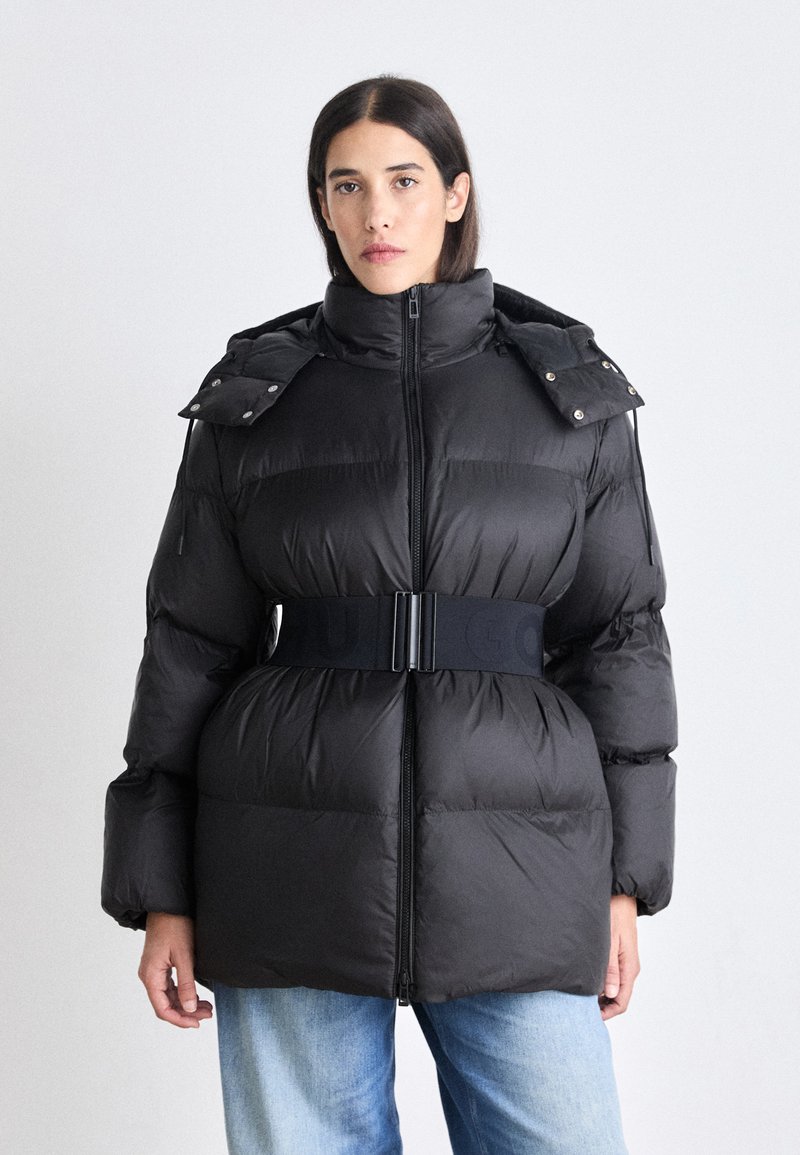 HUGO FALENTINA - Χειμωνιάτικο παλτό - black