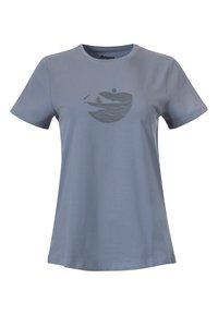 Bergans of Norway NORDMARKA KURZARM - T-Shirt print - blau