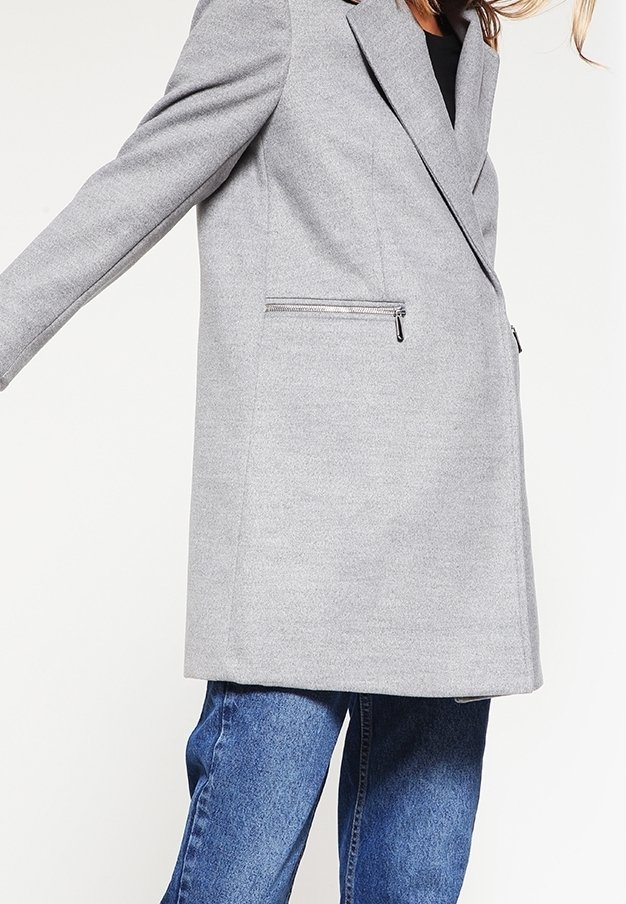 Topshop Cappotto corto - grey