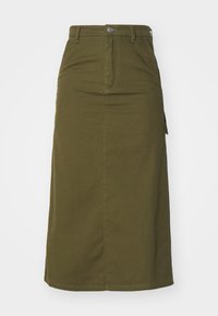 CLASSIC CARPENTER SKIRT - A-line skirt - khaki