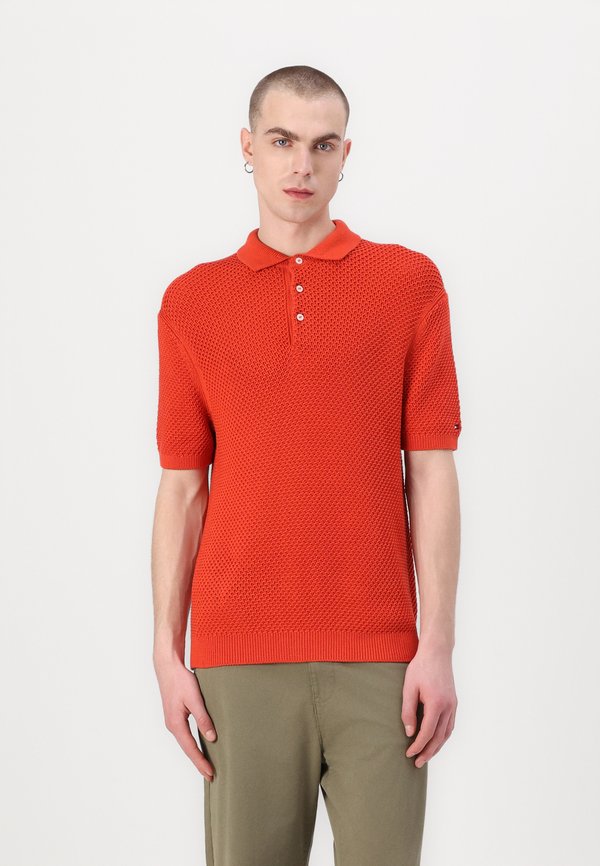 STRUCTURE  - Polo shirt - florence orange