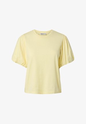Pieces, T-SHIRT PCPERNILLA PUFF - Lihtne T-särk - french vanilla