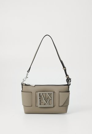 WOMANS SHOULDER - Borsa a mano - brown bass
