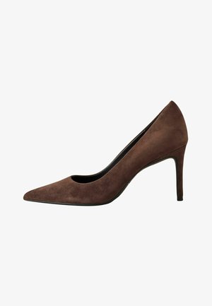 Next, Højhælede sandaletter / Højhælede sandaler - chocolate brown
