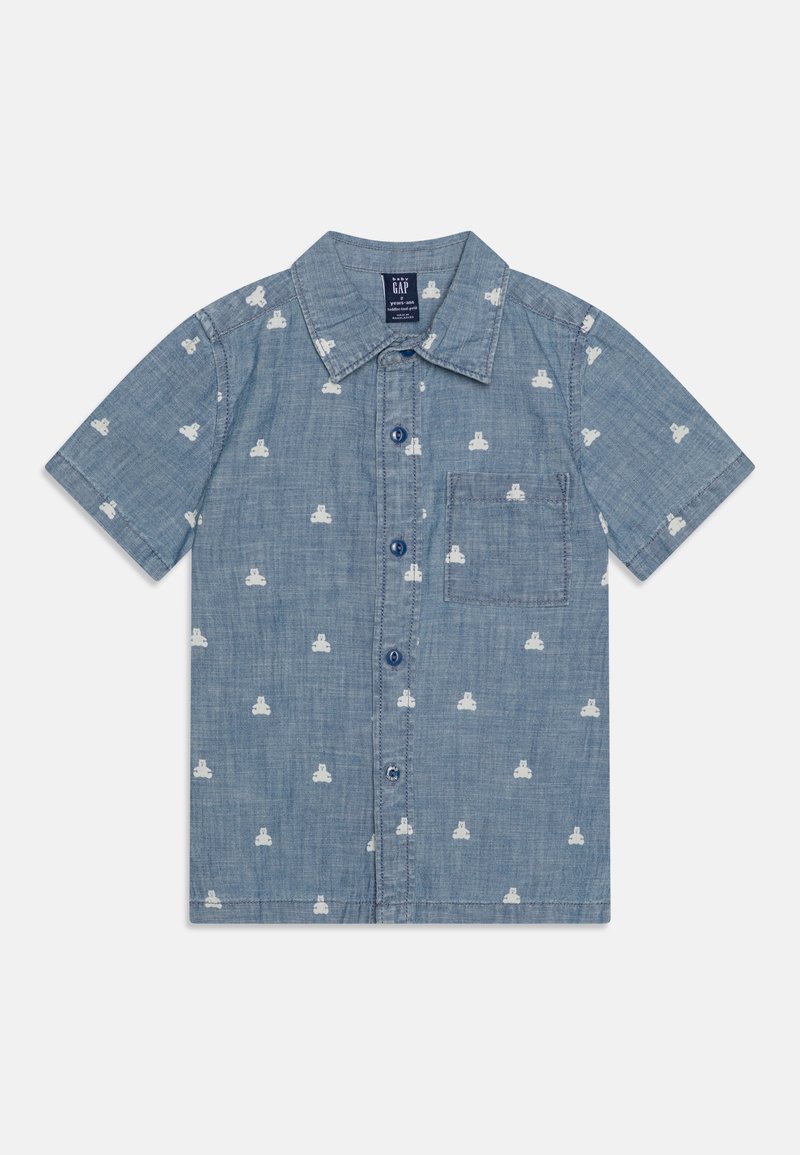 GAP Overhemd blauw denim/bluedenim