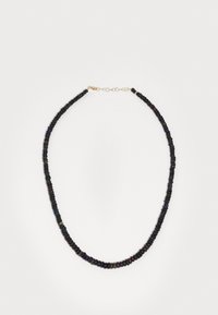 MINI BLACK OPAL NECKLACE - Halskette - black