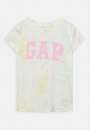 LOGO GIRL FAMILY STORY - Triko s potiskem - new off white