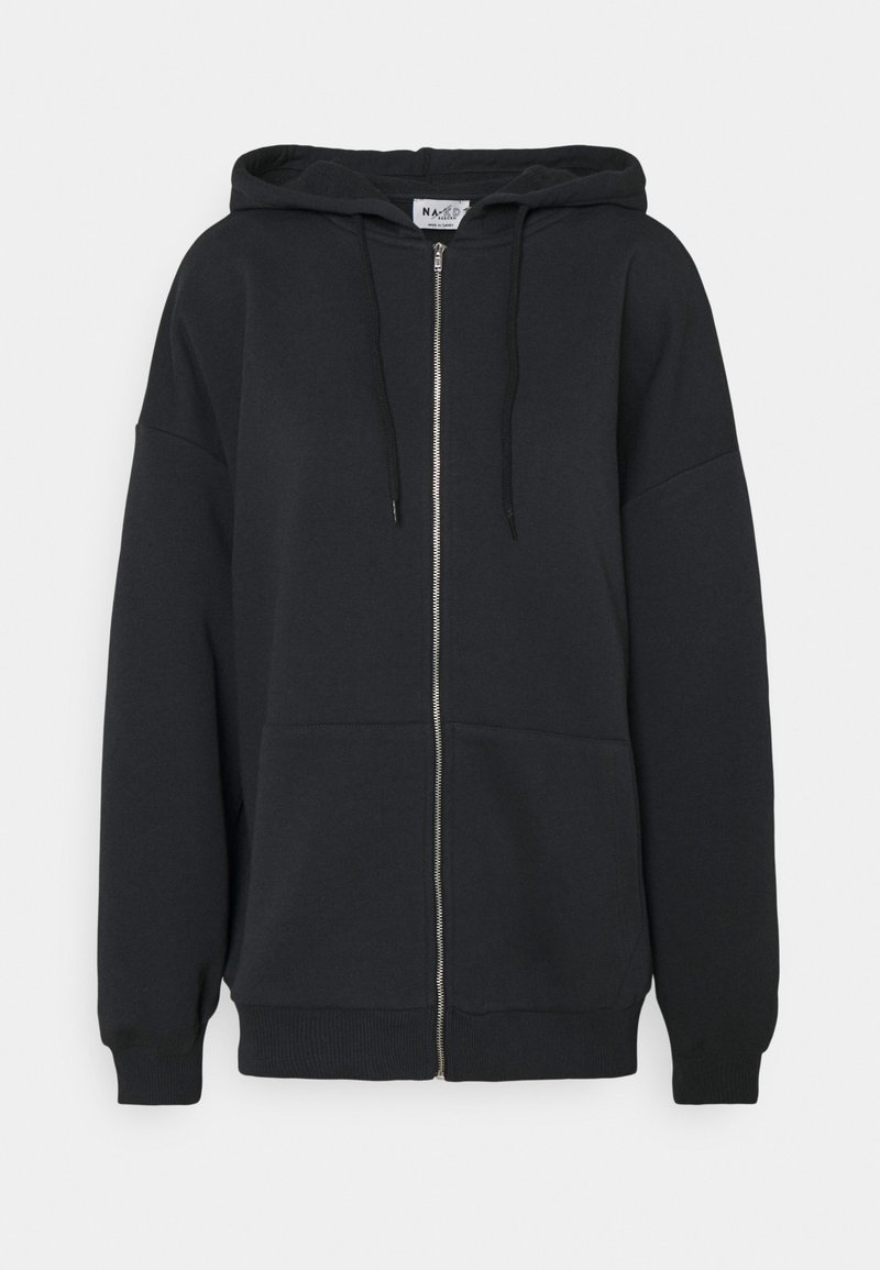 NA-KD Sweat zippé - black