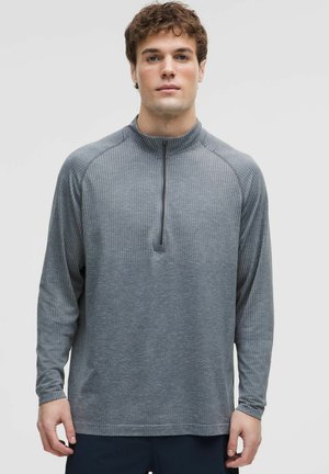 Metal Vent Half Zip  - Felpa con zip - Vapor/Solar Grey
