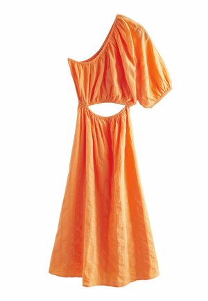 ONE SHOULDER REGULAR FIT - Rochie de zi - orange