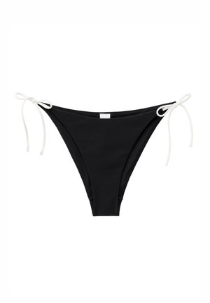 & OTHER STORIES, & OTHER STORIES TIE-SIDE BIKINI BRIEFS - Bikiinide alumine osa - black white