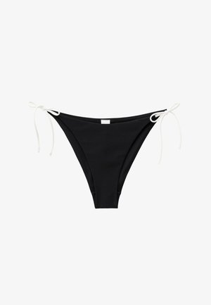 & OTHER STORIES, & OTHER STORIES TIE-SIDE BIKINI BRIEFS - Bikiinide alumine osa - black white