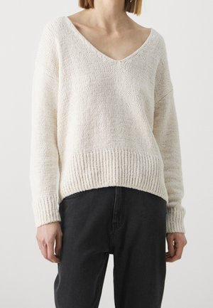 Pullover - beige