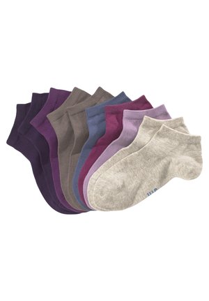 H.I.S 10 PAAR - SNEAKERSOCKEN - Schuhsohle/Fußbett - multicoloured