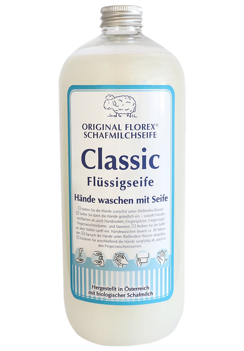 Herren Duschgel | Florex FLÜSSIGSEIFE CLASSIC MIT BIO SCHAFMILCH NACHFÜLLER Flüssigseife - QD12096 Herren Duschgel | Florex FLÜSSIGSEIFE CLASSIC MIT BIO SCHAFMILCH NACHFÜLLER Flüssigseife - QD12096