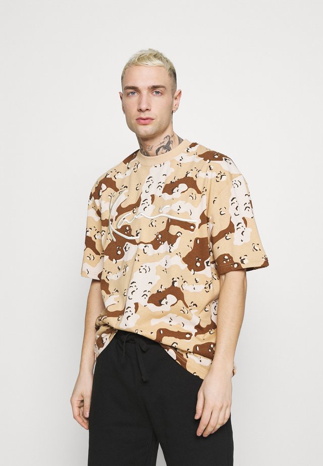 T-shirt imprimé - sand