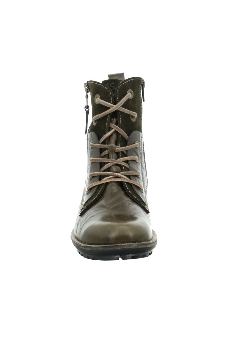 Damen Ankle Boots | Josef Seibel Schnürstiefelette bosco/grün - MO23351 Damen Ankle Boots | Josef Seibel Schnürstiefelette bosco/grün - MO23351