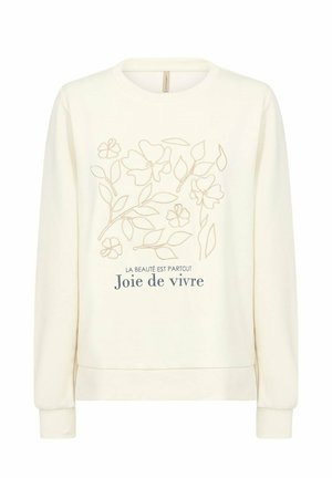 Sweatshirt - off white