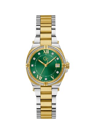 Gc IronClass Lady - Klocka - silver coloured yellow gold-coloured