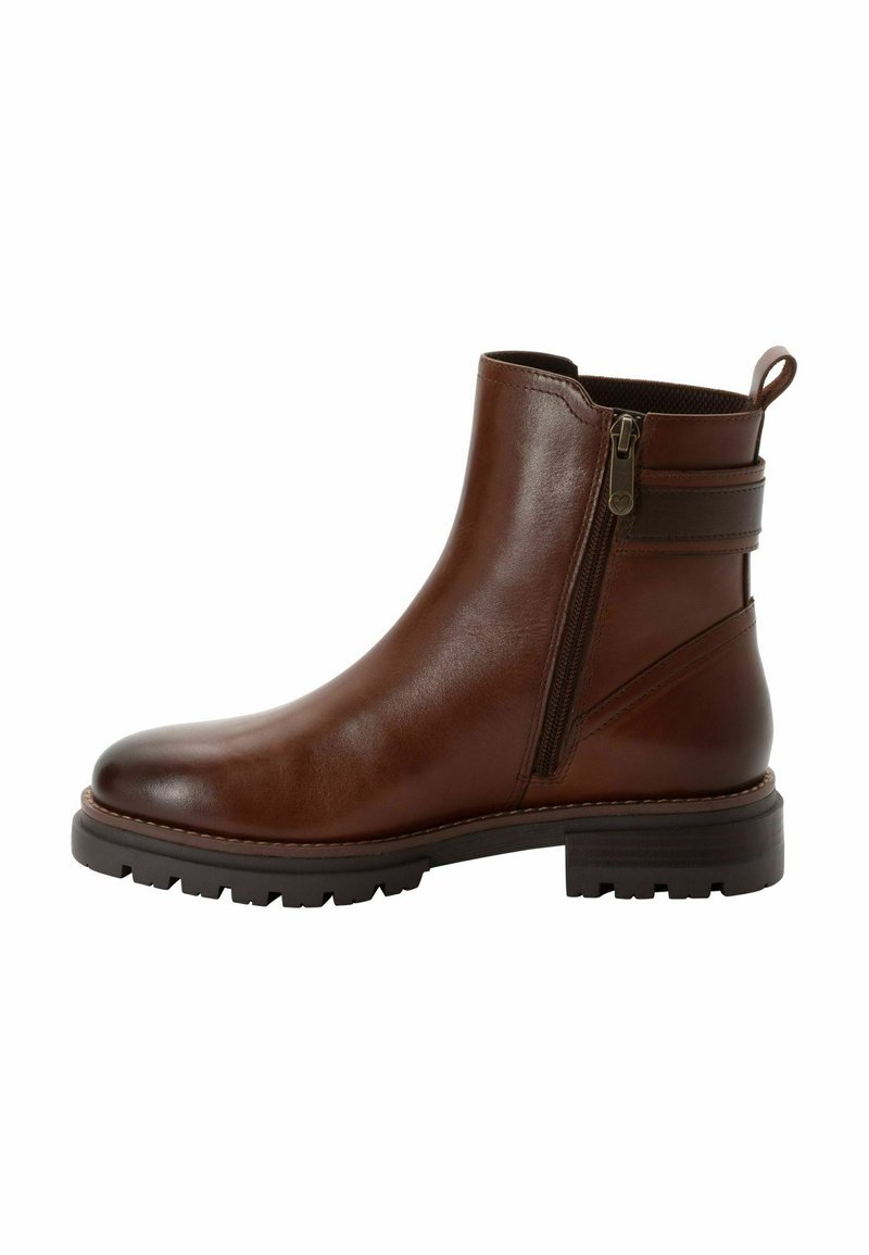 Marco Tozzi Bottines de cowboy / motard - chestnut comb