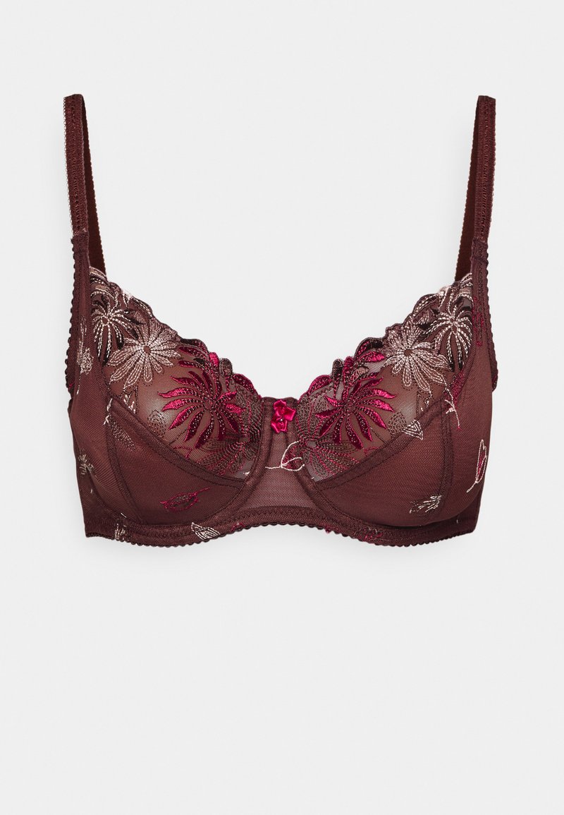 Pour Moi TROPEZ FULL CUP BRA - Soutien com aro - chocolate/red