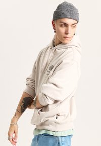 Vans STOCKPILE - Jersey con capucha - light grey