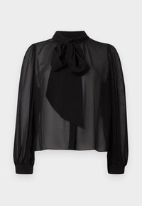BRENTLEY - Button-down blouse - black