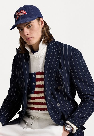 Polo Ralph Lauren THE I HEART POLO FLAG SWEATER - Striktrøje - deckwash white