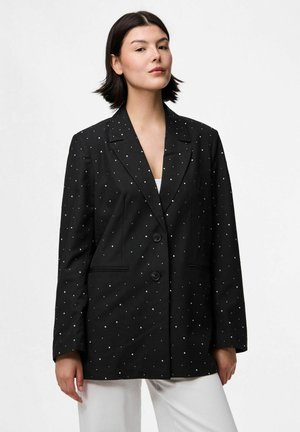PCMICHELLE STRASS - Korte frakker - black